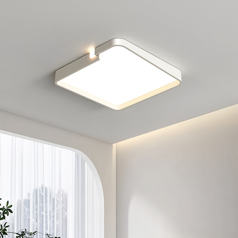 Minimal cream wind eye protection living room ceiling light modern simple atmosphere creative LED lighting combination whole house package