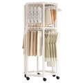 360-degree movablerotate coat rack floor-standing bedroom indoor clothes storage balcony clothes drying rack thickened load-bearing