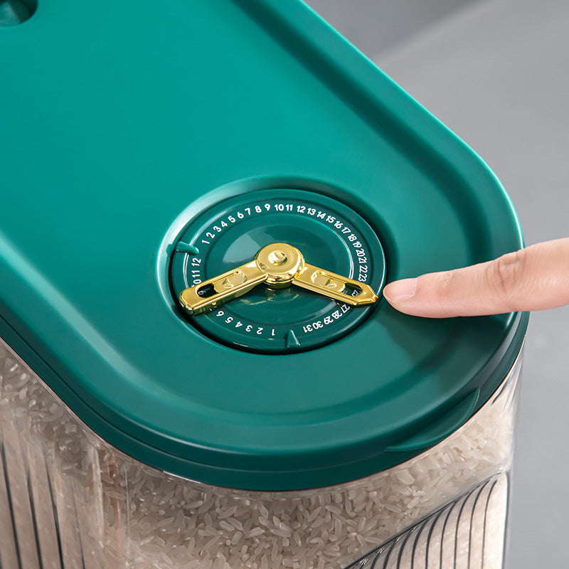 Household rice bucket food grade sealed insect-proof and moisture-proof rice barrel flour bucket grain storage box storage tank