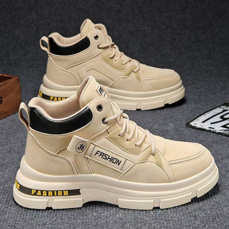 Men's safety shoes - spring 2025 collection: anti-slip, wear-resistant, waterproof work shoes for construction sites, workplaces, and everyday use. stylish martin boots for construction and industrial work