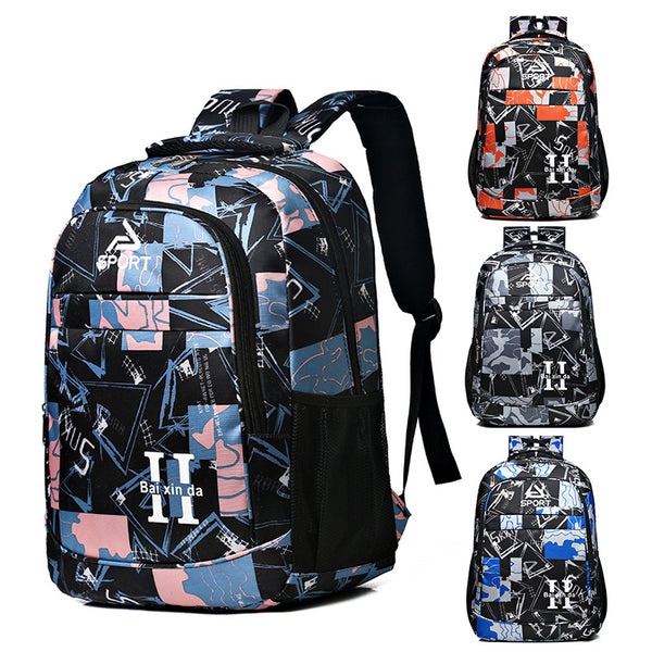Wholesale Foreign Trade Large Capacity Backpack New Outdoor Travel Business Leisure Backpack Oxford Camouflage Student School Bag