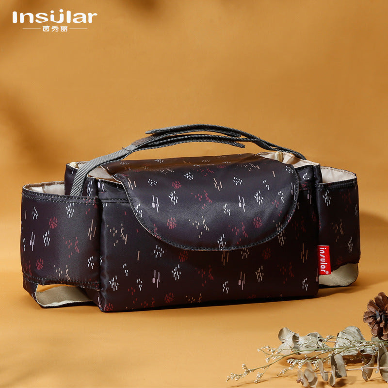 Yinxiuli Multifunctional Waterproof Stroller Tow Storage Bag Bottle Water Cup Bag Stroller Tow Tow Bag Cross-border