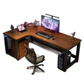Computer desk desktop home electric competitive table and chair bedroom corner office table student study table new chinoiserie large desk