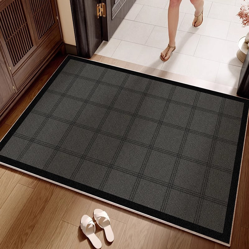 Entrance door mat, new  model: high-end, stain-resistant, wash-free, wipeable doormat for entryways