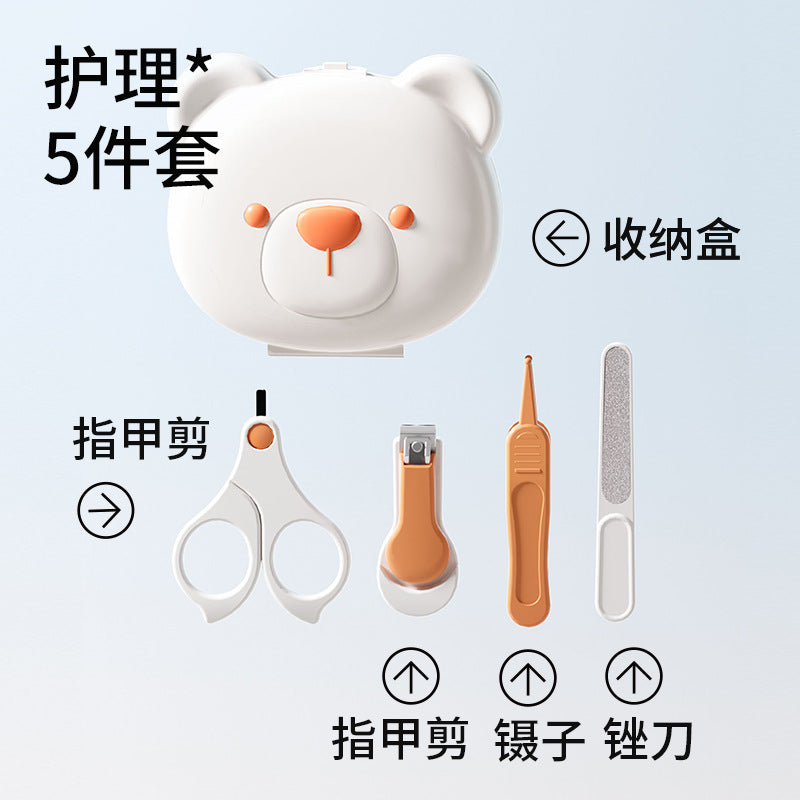 Baby nail clipper set - newborn safe, anti-pinching nail clippers for infants and toddlers