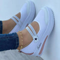 High-quality  summer new arrival: plus-size european and american style low-top flat round-toe casual shoes