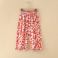 For pre-orders, please contact customer service - orange floral pants