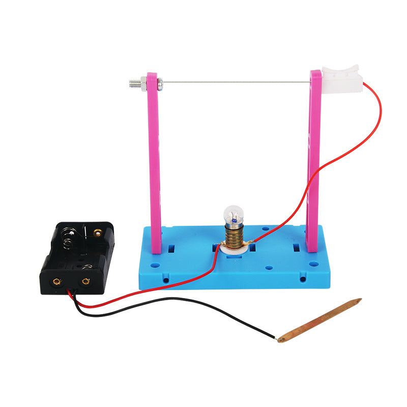 Science and technology small production, self-made light and dark lamp materials, scientific experiment small invention, primary school students DIY science teaching aids set