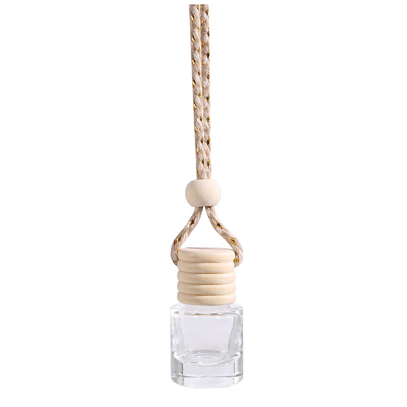 Car perfume pendant, car interior aromatherapy ornament, wooden car accessory, premium aromatherapy essential oil, long-lasting subtle fragrance