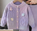 Girls' sweater and pants set - new autumn  collection: gradient color sweater and pants two-piece outfit for little girls