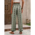 cross-border listing: new  original women's striped loose fit casual pants