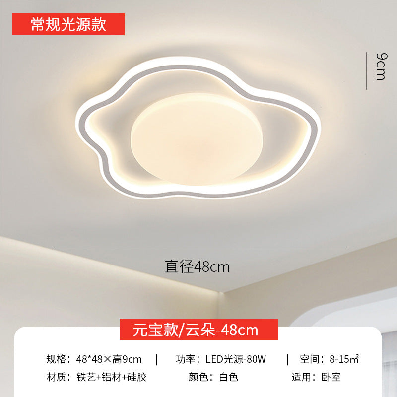 LED living room ceiling light cream wind living room main light bedroom light whole house home decoration lighting fixtures Zhongshan full spectrum