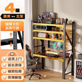 Shelf computer desk self-study desk multi-layer storage rack express rental house living room multi-functional sundries storage rack