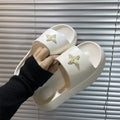 2025 new summer eva flip-flops women's summer outdoor thick sole "stomping on shit" sensation popular sandals for going out