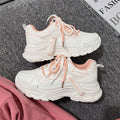 Dad shoes for women 2026new arrivalfall and winterbest sellingeasiest for match women's shoesthick solecasual running sports shoes student white shoes