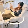 Recliner, dual-purpose office chair, reclining and sleeping, single foldable lunch break nap chair, dormitory chair, lazy sofa chair