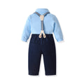 Boyssuitspring style baby overalls knittingoutwear little master gentleman dress baby suit clothes