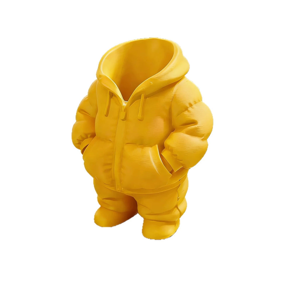3d printed down jacket pen holder creative ornament desktop organizer home toy gift factory direct 3d