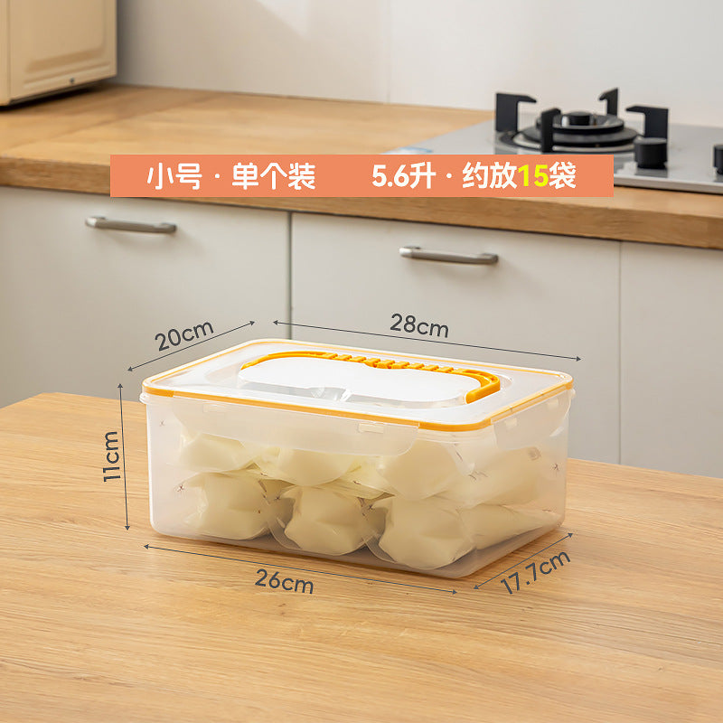 Breast milk storage box Large portable square refrigerated storage box Special sealed fresh-keeping box for refrigerator frozen milk storage box