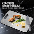 316 stainless steel silicone cutting board antibacterial and mildew-proof large chopping board and panel chopping board rolling panel double-sided cutting and kneading
