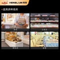 Henglian mt300g fully automatic steamed bun and bread dough pressing machine - commercial, large-scale, high-speed dough kneading, stainless steel, heavy-duty electric