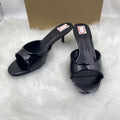 Za summer 2025 french minimalist flip-flops for women, new 2025 summer collection with unique heel and mid-heel design