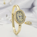 New bathtub bracelet women's watch women's watch fashion oval roman scale women's watch quartz watch wholesale