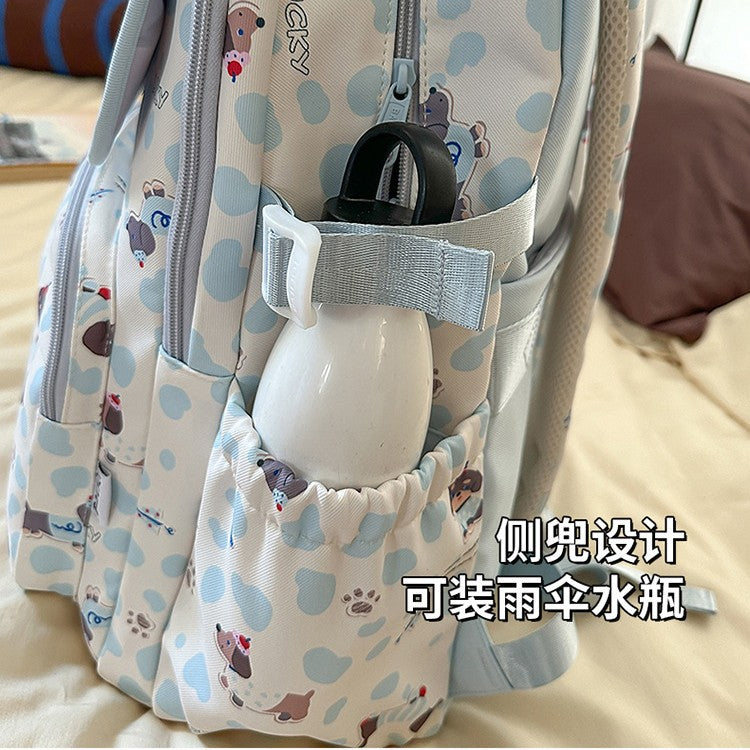 Cute and stylish cartoon backpack for high school students, 2025 new arrival, large capacity, unique design