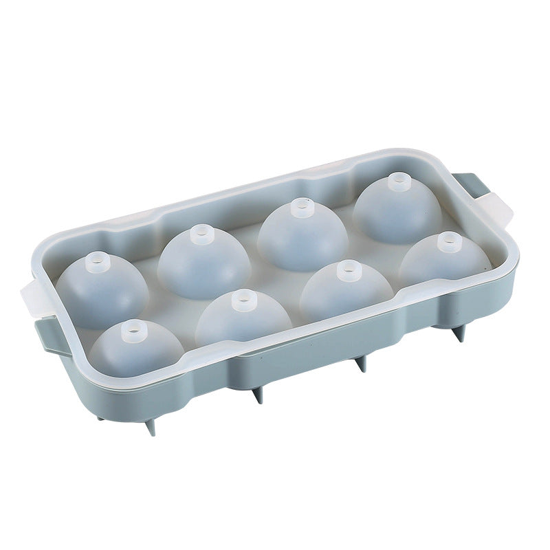 Custom ice cube molds - 6-cavity round ice tray, silicone 4-hole ice ball mold, ice cube box, various silicone ice trays