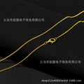 1pcs necklace men's and women's gold/copper chain link cuban necklace jewelry diy wholesale