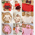 exclusive supply—baby girl college style suit, lace bow + short skirt, sleeveless dress two-piece set
