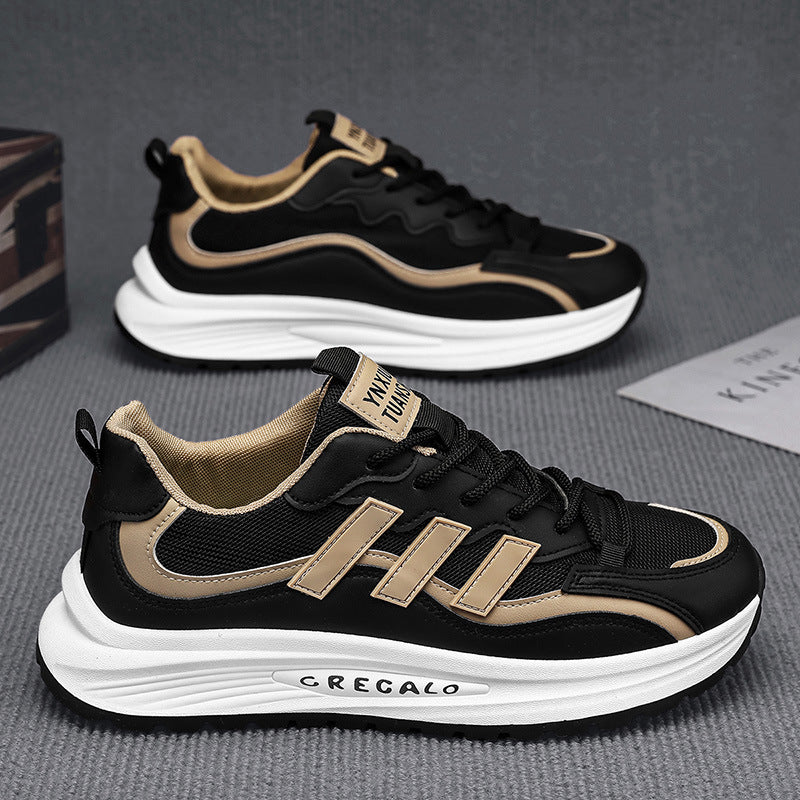 Men's sneakers - spring 2026 new collection - breathable mesh dad shoes - trendy casual shoes for students