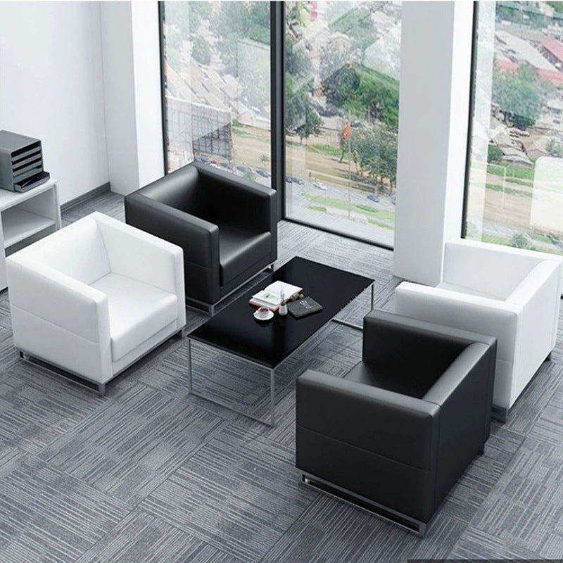 4s store office sofa customer business reception area reception room showroom negotiation small single three-person sofa