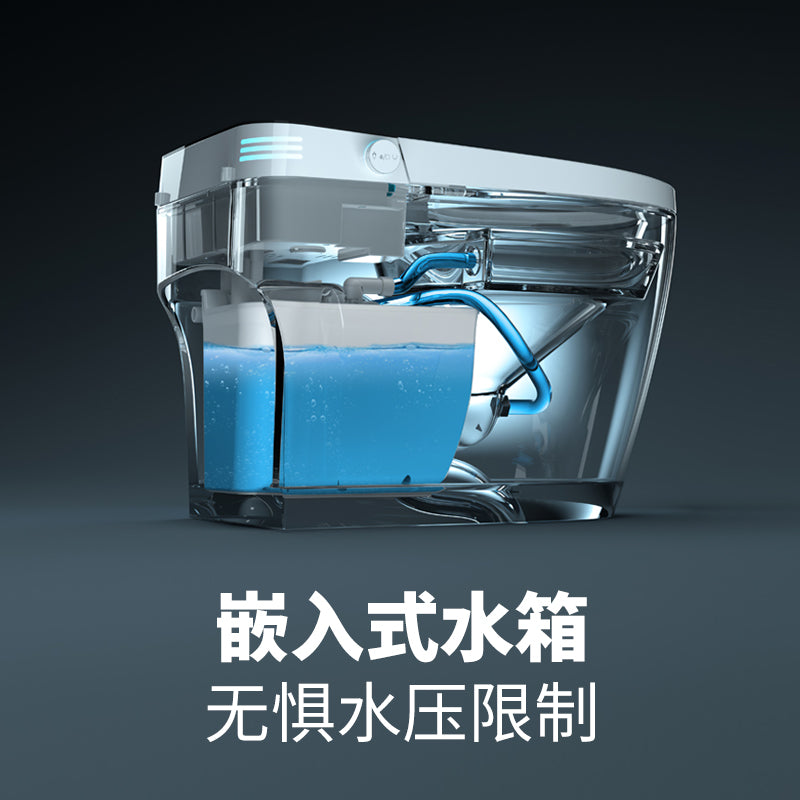 Chaozhou smart toilet - fully automatic bidet, no water pressure limitation, ideal for home, hotel, apartment, and b&b use