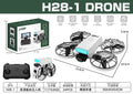 new h28 drone with hd camera, screen, remote control, optical flow positioning, and brushless motor