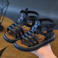 Girls' roman sandals: new korean style fashion for spring/summer  - high-top princess sandals for little girls and children