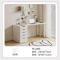 Computer desk desk casualwhitekids study table for home student writing desk double long office desk dressing table