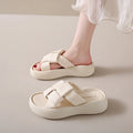 Women's retro birkenstock-style slides: new summer fashion, trendy outdoor wear, super popular fairycore style, perfect with skirts, chunky platform thong sandals
