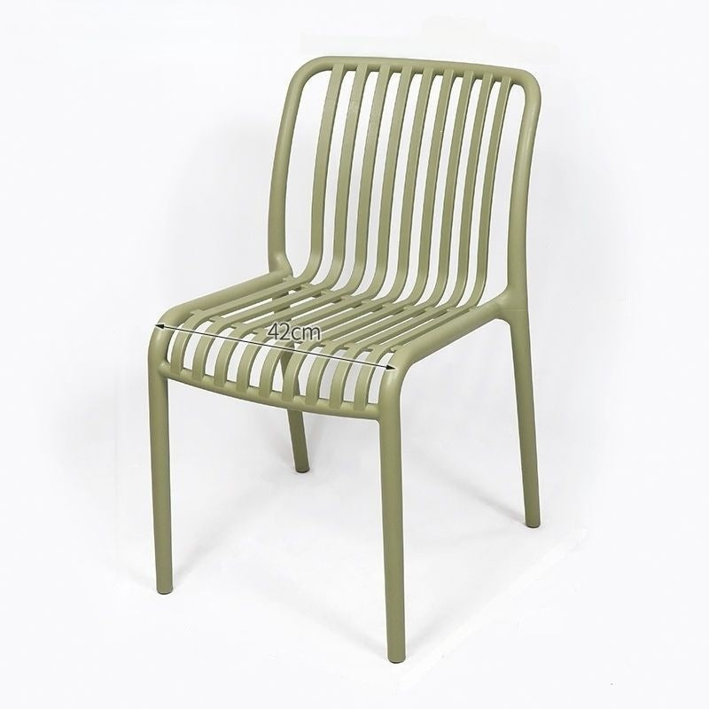 Langyujia outdoor chair casual scandinavian back plastic chair chair restaurant dining chair new arrival summer  plastic