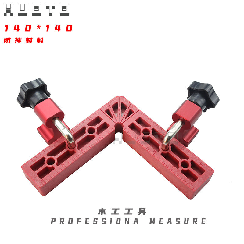 Woodworking Right Angle Positioning Clip Adjustable Fixed Clip Woodworking Puzzle Right Angle Positioning Ruler 90 Degree Right Angle Ruler Woodworking Tools
