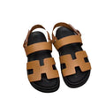 hot-selling  summer new sandals for women, plus-size, one-strap hook-and-loop closure, european and american style roman sandals