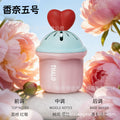 Gardenia scent car air freshener - premium solid perfume car fragrance diffuser