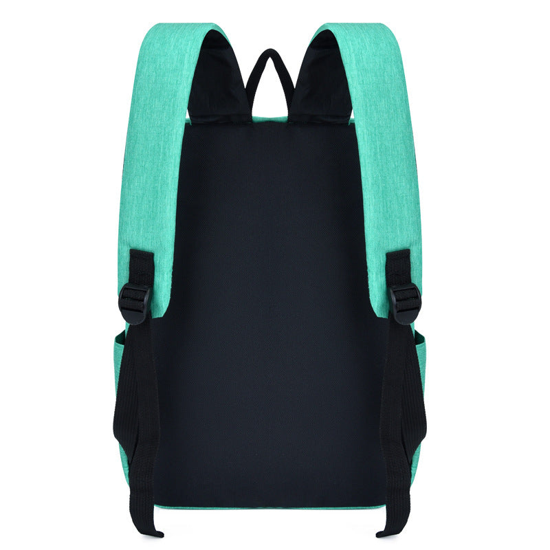 Processing custom logo backpack colorful travel bag men's and women's lightweight sports backpack campus size book bag