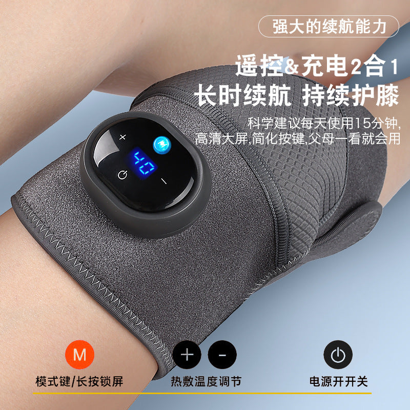 Knee massager w3 electric heating knee pad hot compress massage joint heating warm massager intelligent temperature control heating