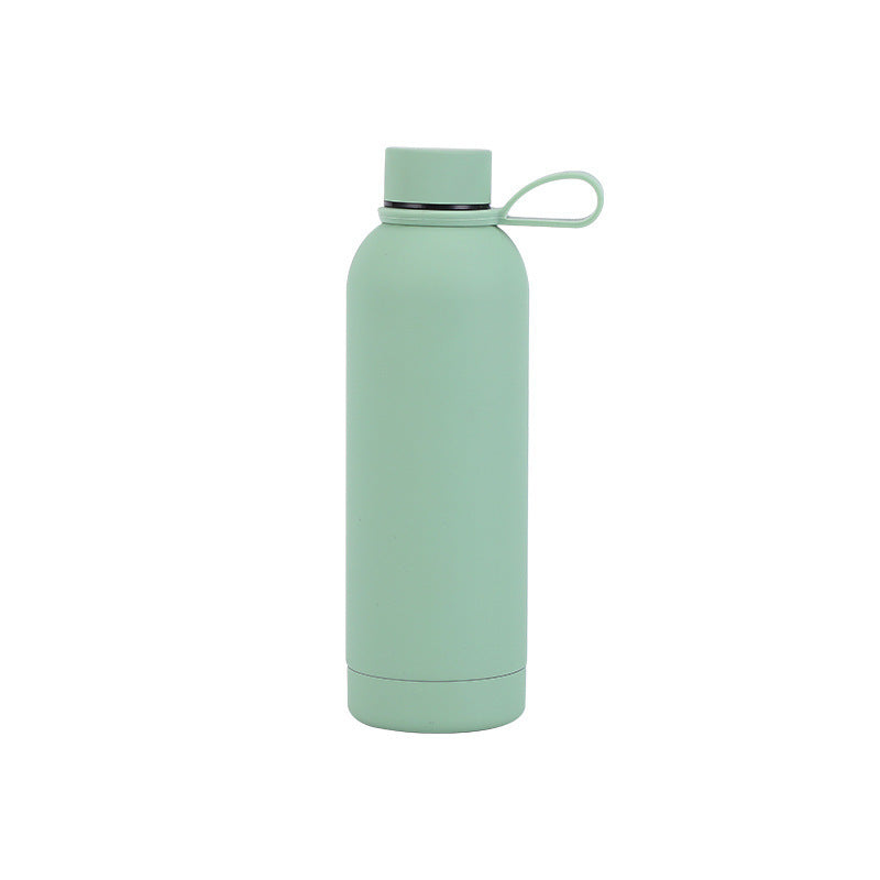 new arrival 304 stainless steel thermos cup large capacity double-layer vacuum small mouth bottle portable car sports water cup