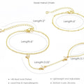 Amazon cross-border clover shape finger chain geometric bracelet stylishins style trendy jewelry new styleeasiest for match