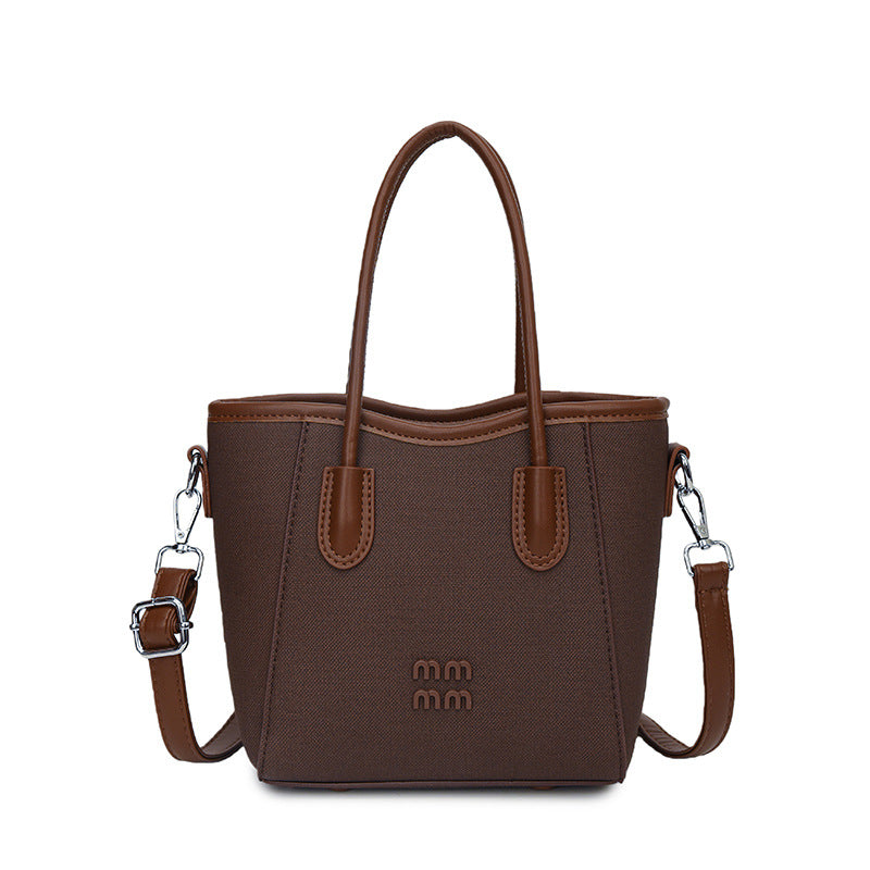 retro satchel bag for women 2025new arrivaltrendyeasiest for match shoulder crossbody bag classy sense work clothing bucket bag