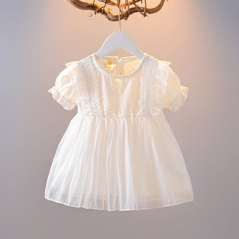 Kids' princess dress - summer style, korean fashion, trendy mesh dress for little girls - wholesale available
