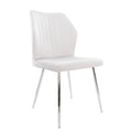 Dining chair -  export armchair - nordic cream style dining chair - light luxury high-end backrest chair