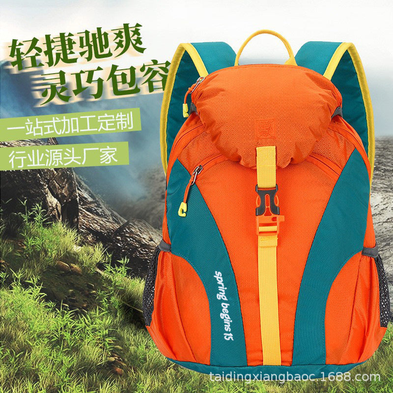 Source manufacturer processing custom OEM sports cycling mountaineering bag LOGO leisure backpack hiking
